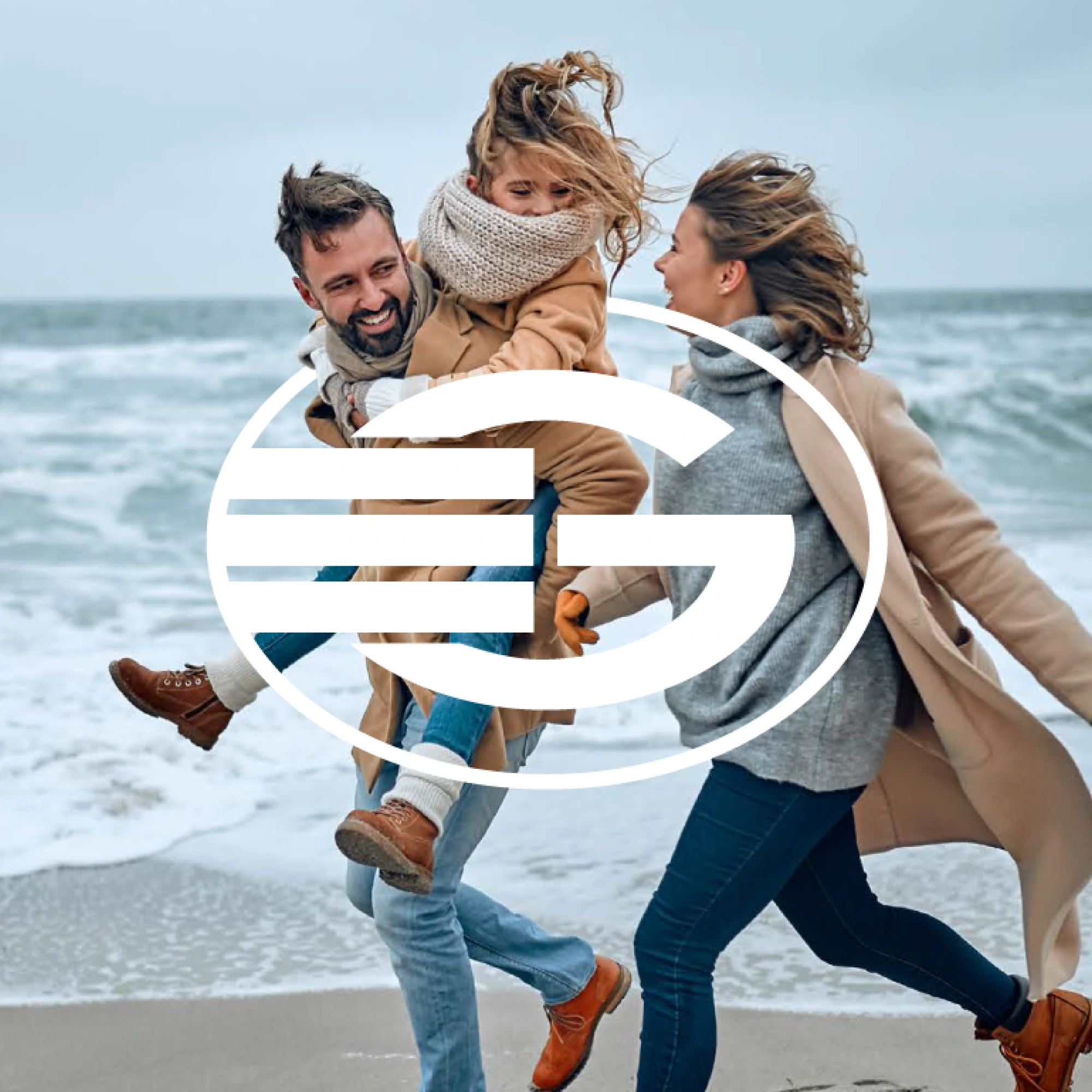 Branding graphic design for a Guernsey electricity provider